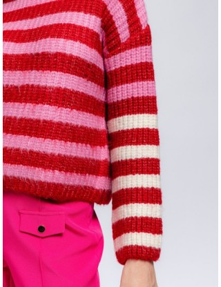 Jersey Rayas Rojo SMF SMF - Lola Lolica
