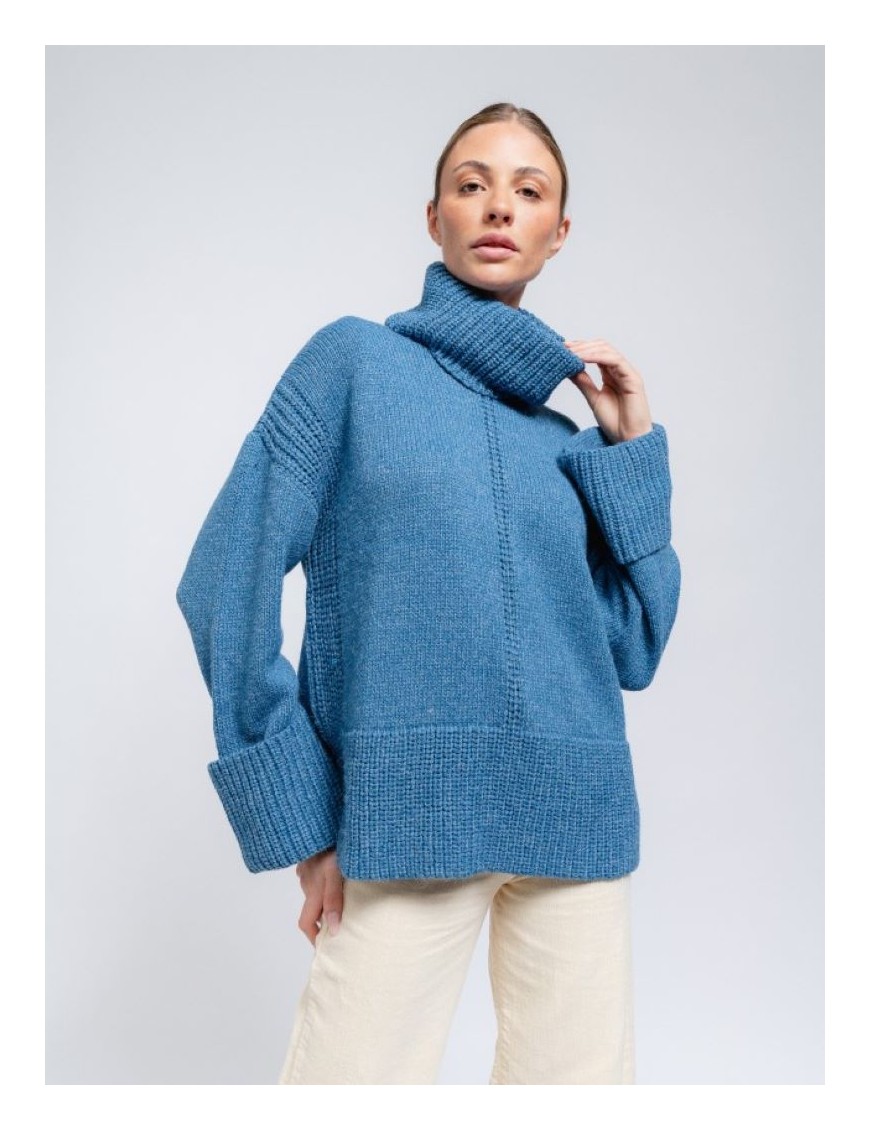 Jersey Azul Cuello Alto SMF SMF - Lola Lolica