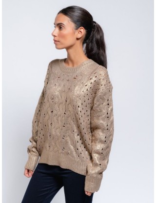 Jersey   ochos con cuello redondo dorado SMF - Lola Lolica