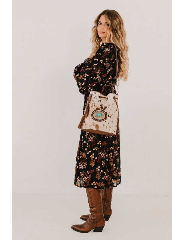 Bolso Capri Bucket Bag Vaca Boho PITI CUITI - Lola Lolica