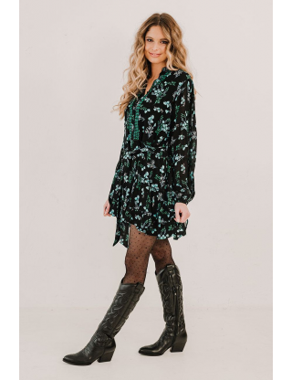 Vestido Corto Jolie Aqua Boho Piti Cuiti PITI CUITI - Lola Lolica