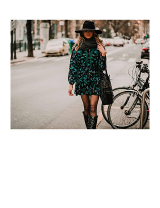 Vestido Corto Jolie Aqua Boho Piti Cuiti PITI CUITI - Lola Lolica