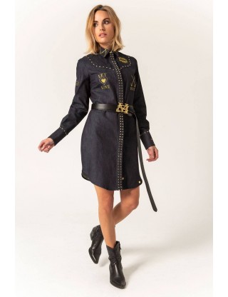 Vestido Camisero Vaquero Masavi MASAVI - Lola Lolica