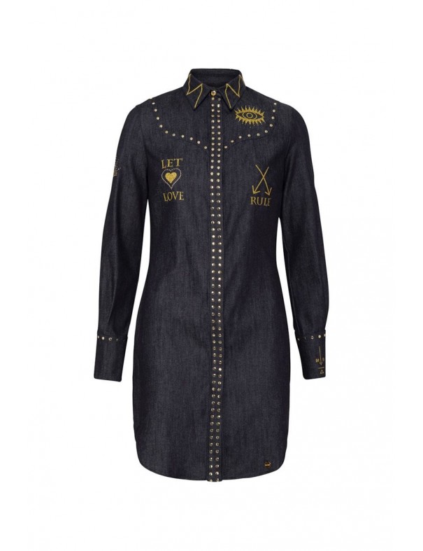 Vestido Camisero Vaquero Masavi MASAVI - Lola Lolica