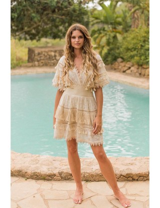 Vestido Luna Corto Boho Piti Cuiti PITI CUITI - Lola Lolica