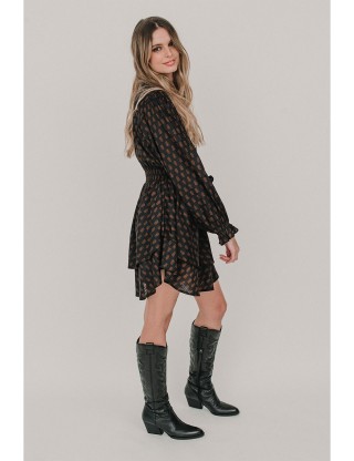 VESTIDO AINA BROWM PITI CUITI PITI CUITI - Lola Lolica