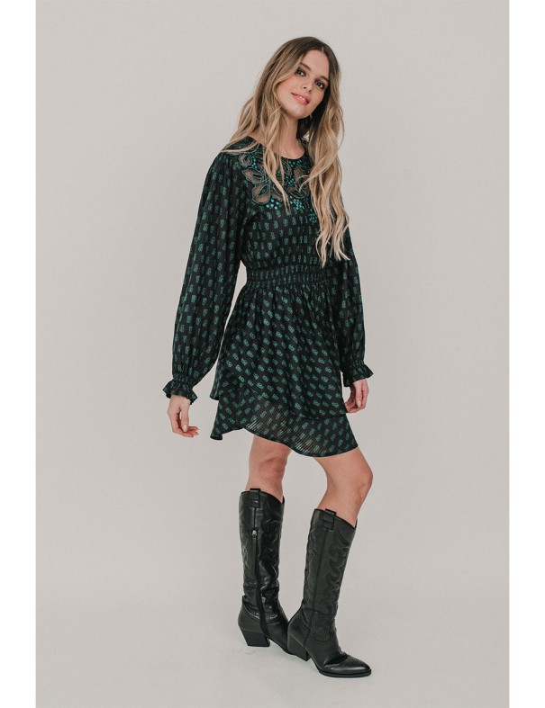 Vestido Aina Verde  Boho Piti Cuiti PITI CUITI - Lola Lolica