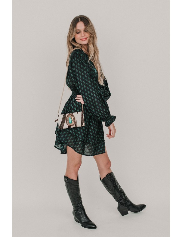 Vestido Aina Verde  Boho Piti Cuiti PITI CUITI - Lola Lolica