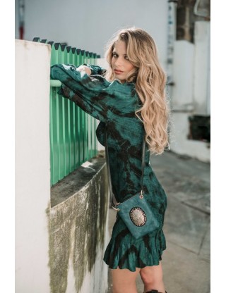 Vestido Arya Verde Boho Piti Cuiti PITI CUITI - Lola Lolica