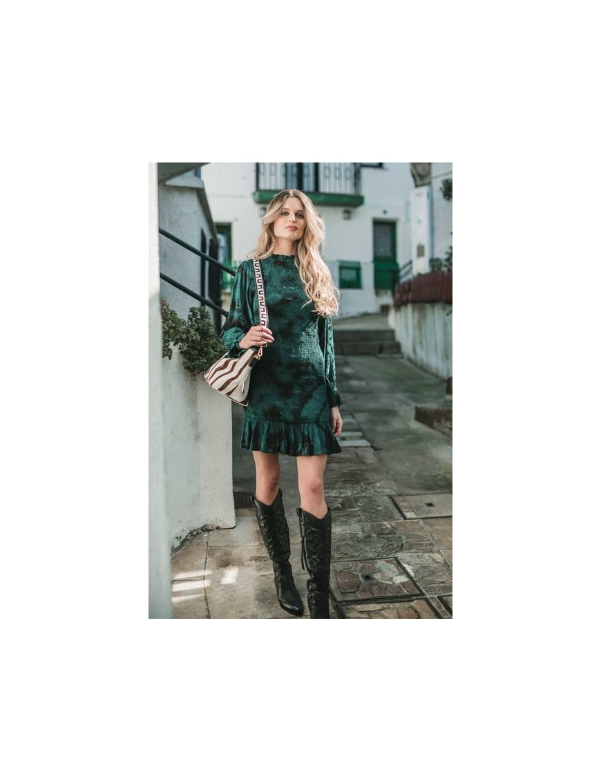 Vestido Arya Verde Boho Piti Cuiti PITI CUITI - Lola Lolica