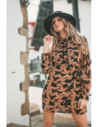 Vestido Kelly Negro boho Piti Cuiti  - Lola Lolica