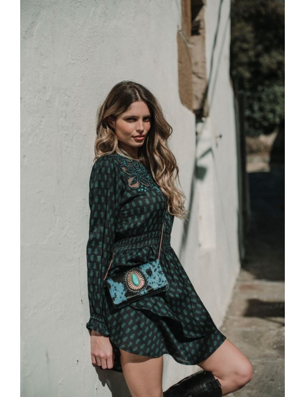Vestido Aina Verde  Boho Piti Cuiti PITI CUITI - Lola Lolica